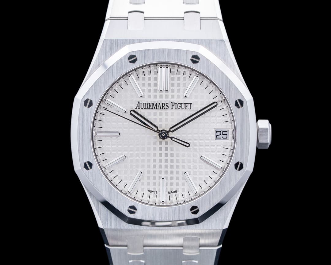 Audemars Piguet 15510ST Royal Oak "50th Anniversary" SS Silver Dial