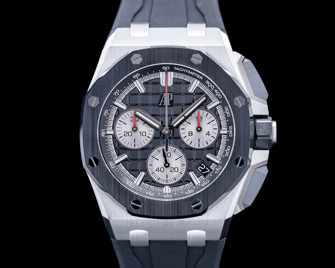 Audemars Piguet 26420SO Royal Oak Offshore Chronograph SS Black Dial