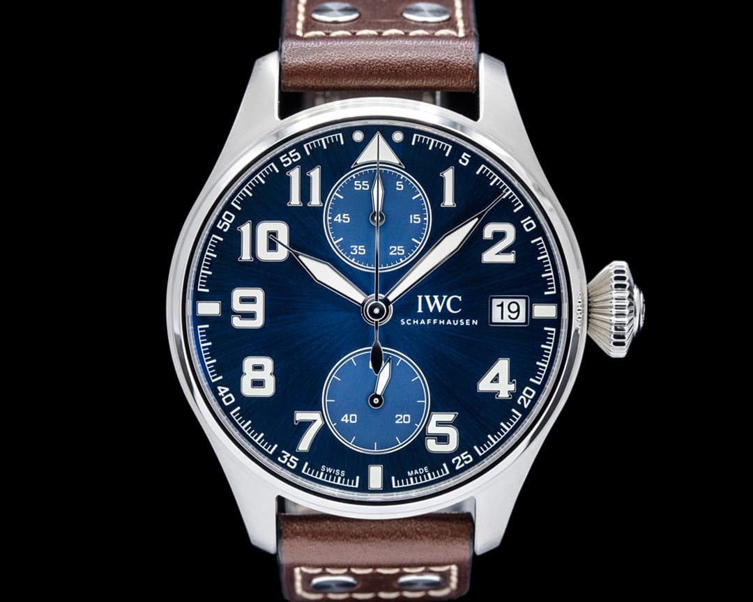 IWC IW515202 Pilot's Watch Monopusher Le Petit Prince SS Blue Dial