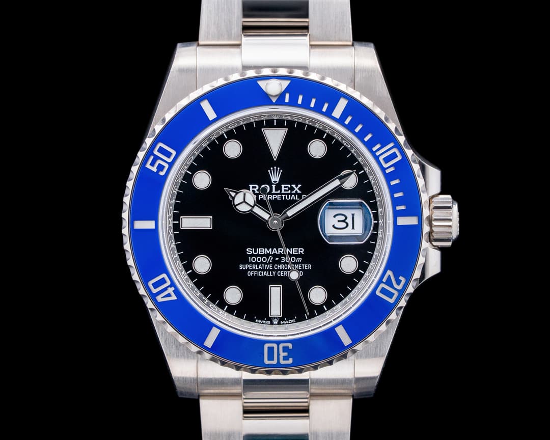 Rolex 126619LB Submariner Date 18K White Gold Black Dial