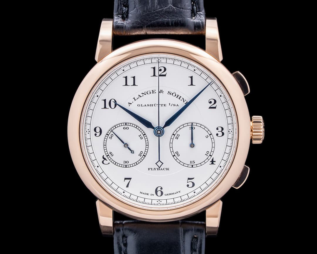 A. Lange & Söhne 402.032 1815 Chronograph 18K Rose Gold Silver Dial