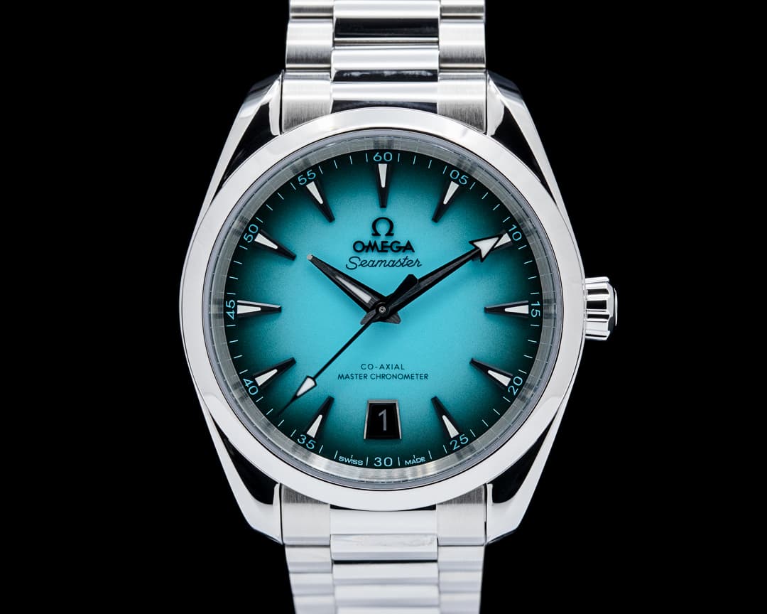 Omega Seamaster Aqua Terra SS Blue Dial