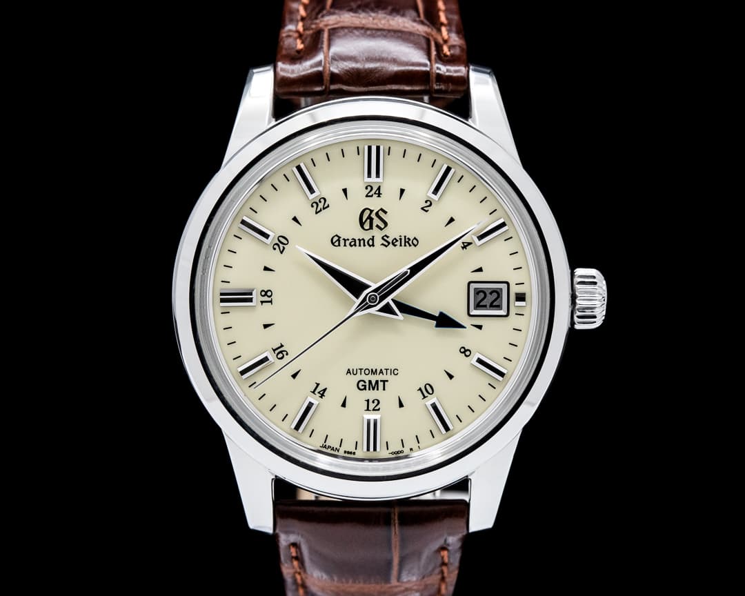 Grand Seiko SBGM221 Elegance GMT SS Cream Dial