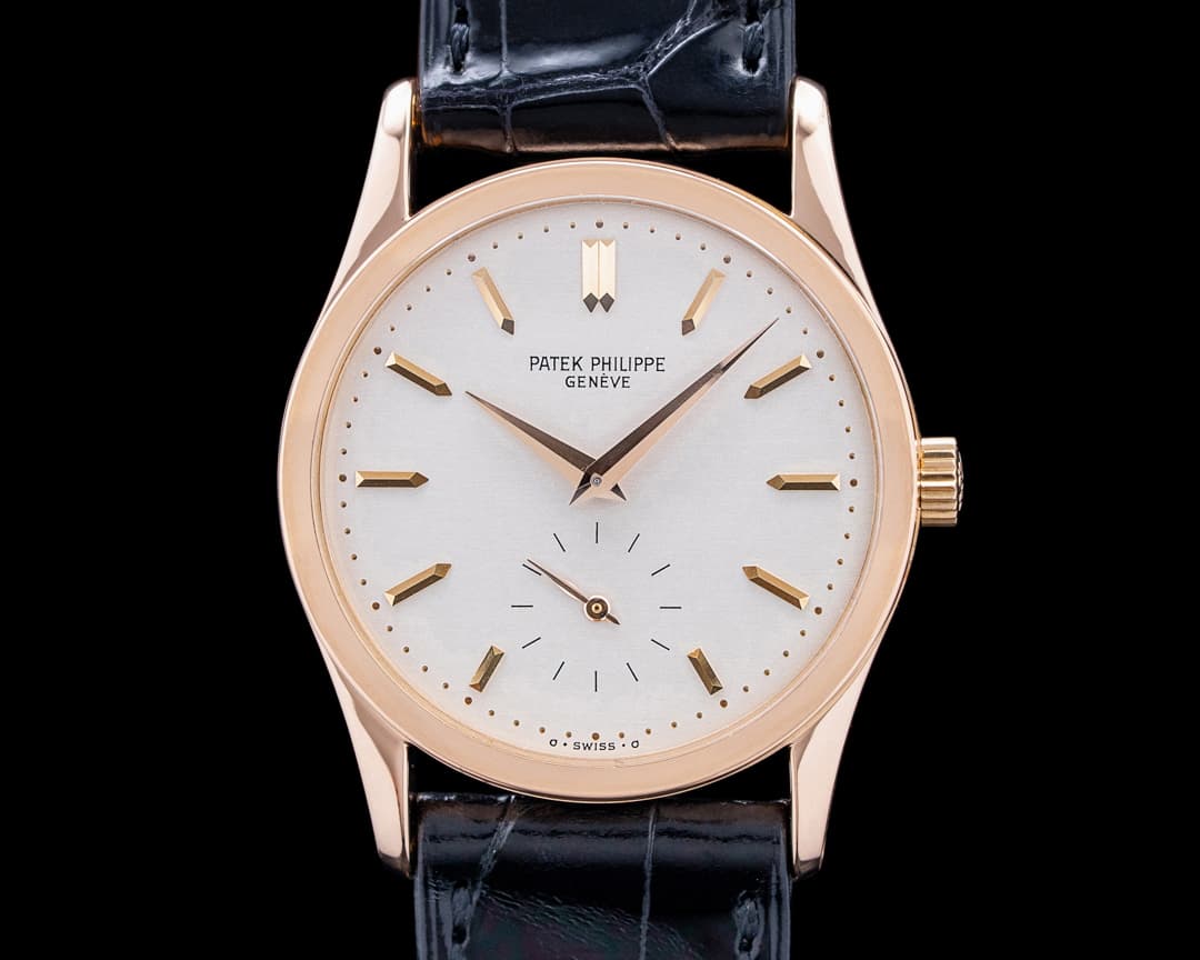 Patek Philippe 3796R Calatrava 18K Rose Gold Silver Dial