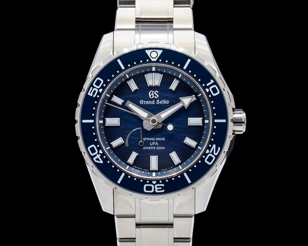 Grand Seiko Evolution 9 Spring Drive U.F.A. Ushio 300 Diver Titanium Blue Dial 2026