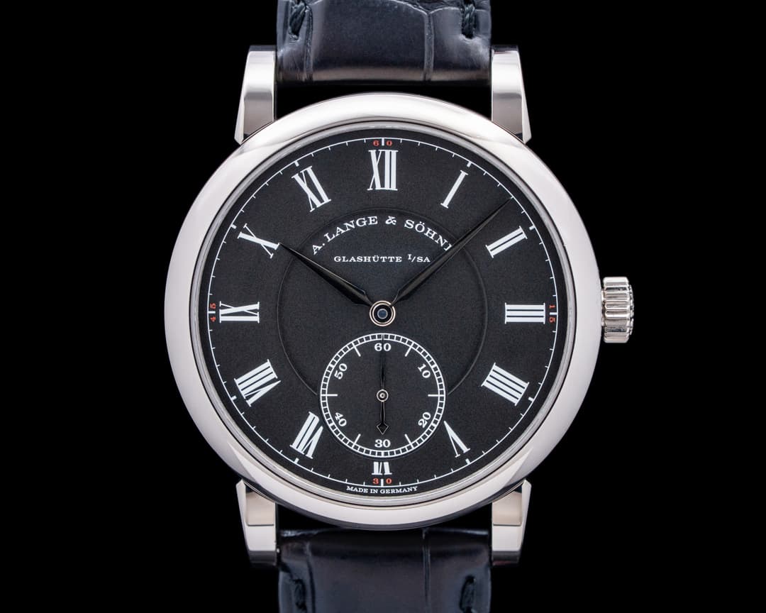A. Lange & Söhne 260.028 Richard Lange Pour Le Merite 18K White Gold Black Dial LIMITED