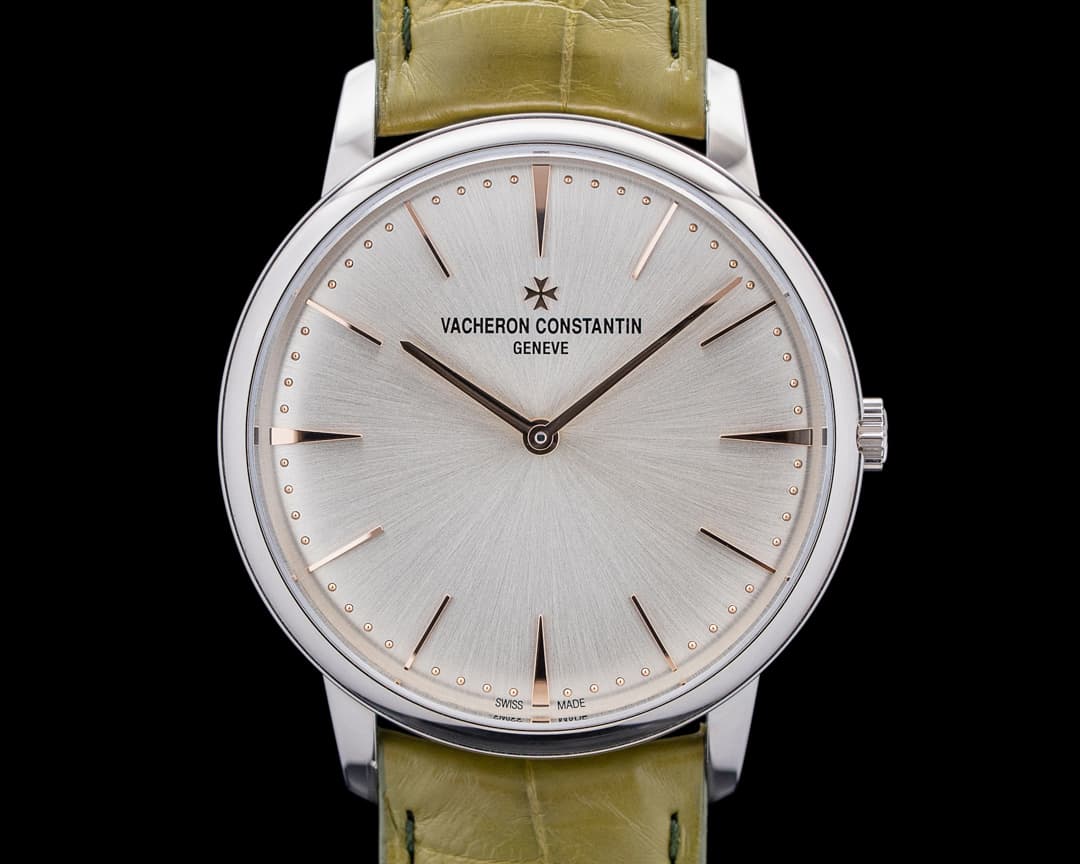 Vacheron Constantin 1410U Patrimony Manual 18K White Gold Silver Dial 2025