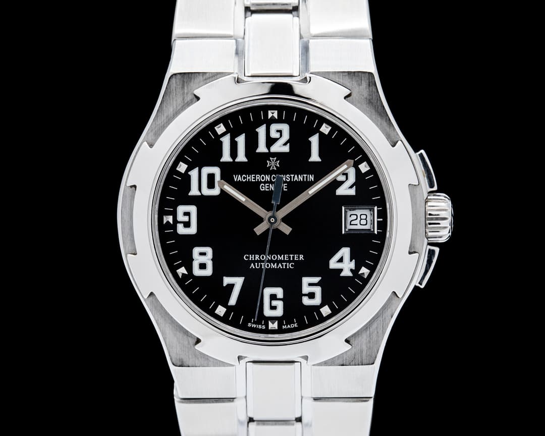 Vacheron Constantin 42042/423A Overseas SS Black Dial