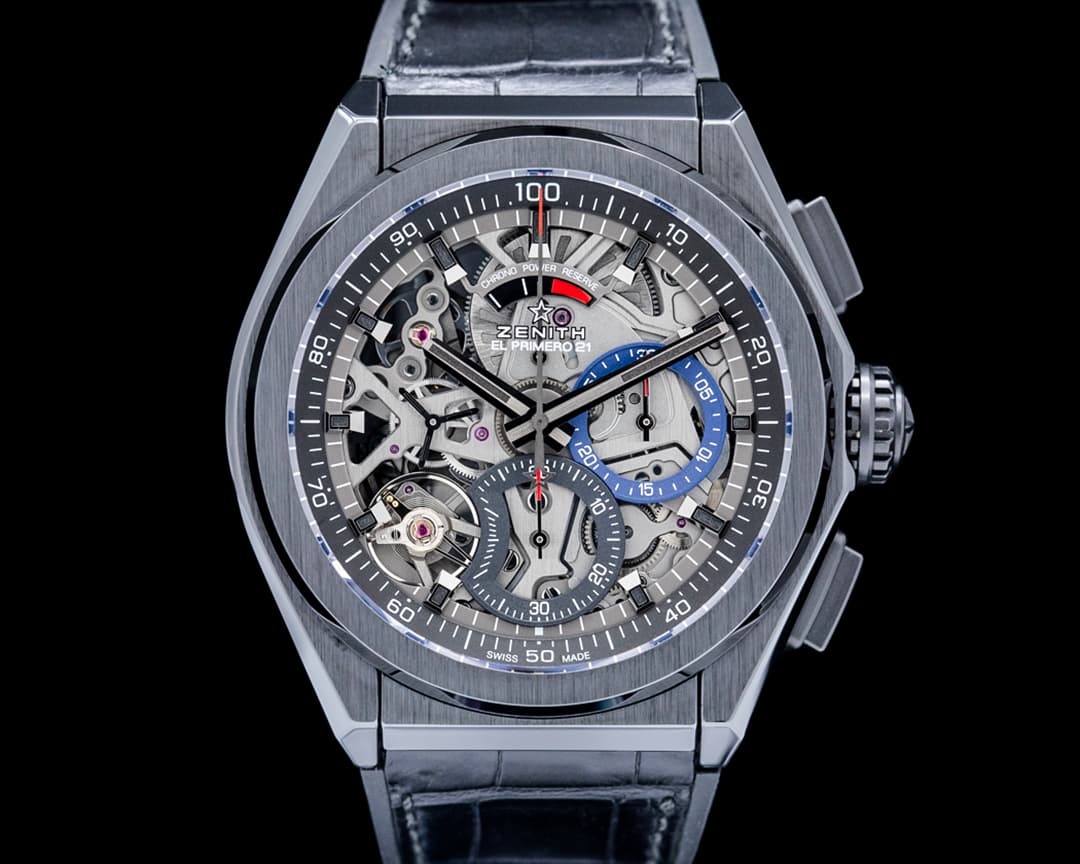 Zenith Defy El Primero 21 Black Ceramic Skeleton Dial