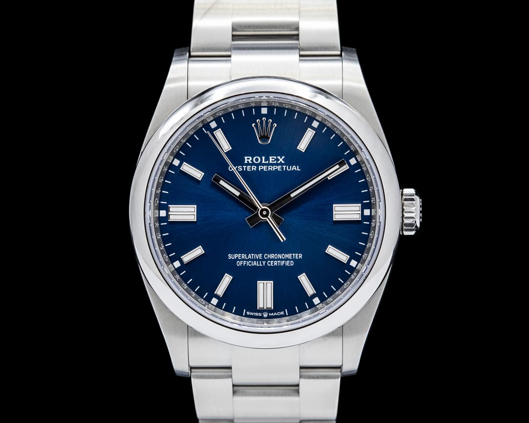 Rolex 126000 Oyster Perpetual SS Blue Dial