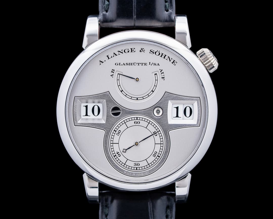 A. Lange & Söhne 140.025 Zeitwerk Platinum Silver Dial LIMITED