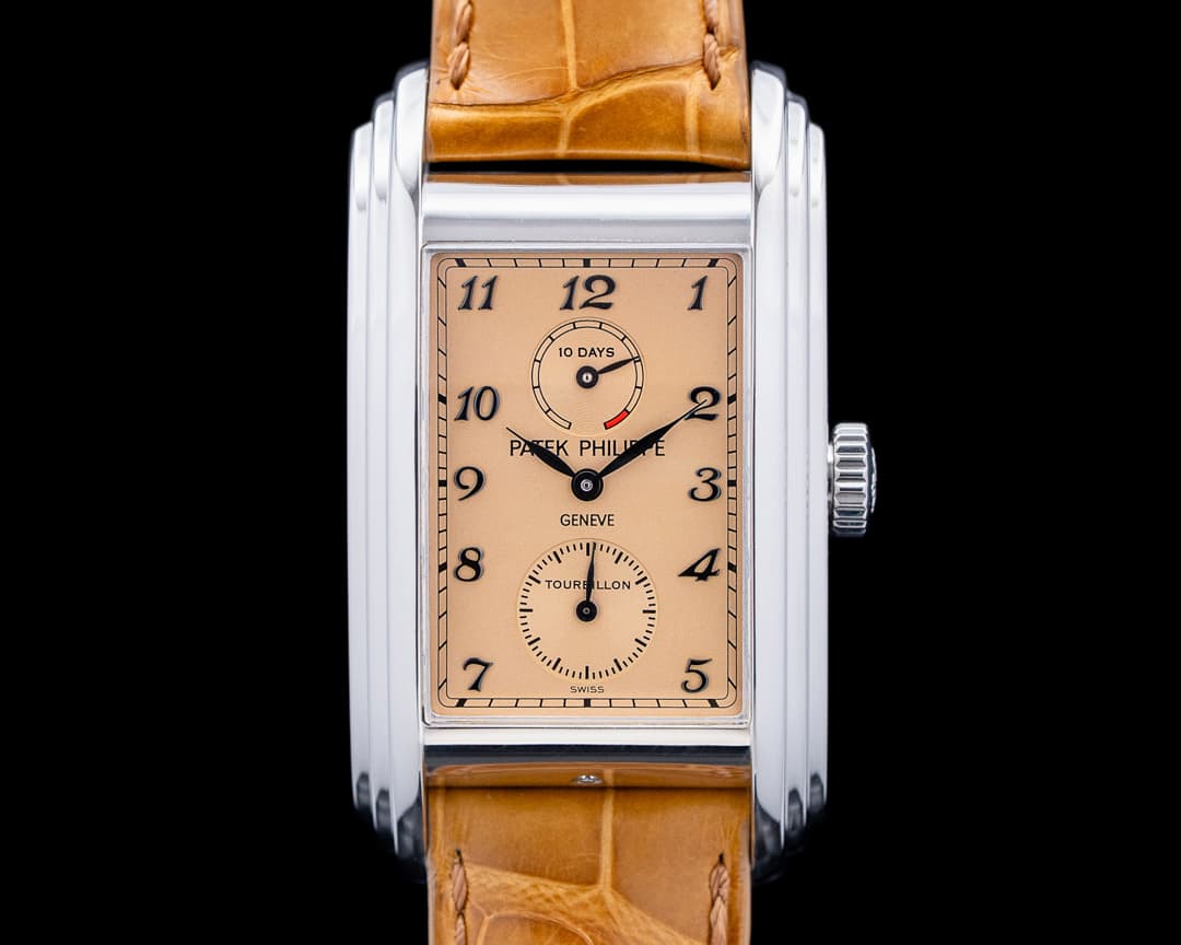 Patek Philippe 5101P 10 Day Tourbillon Platinum Salmon Dial