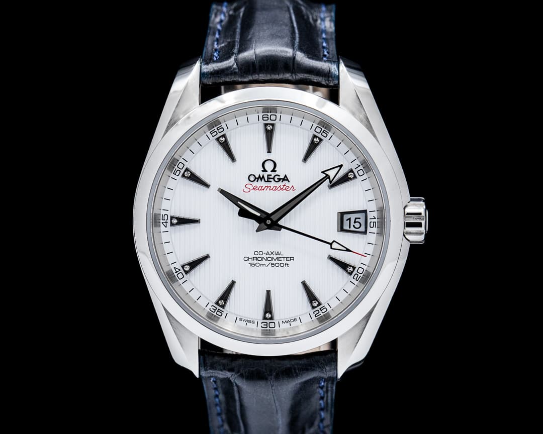 Omega Seamaster Aqua Terra 150M Co-Axial 38.5 SS White Dial