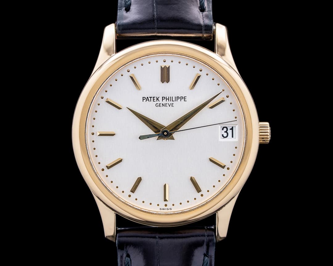 Patek Philippe 3998J-001 Calatrava 18K Yellow Gold Silver Dial