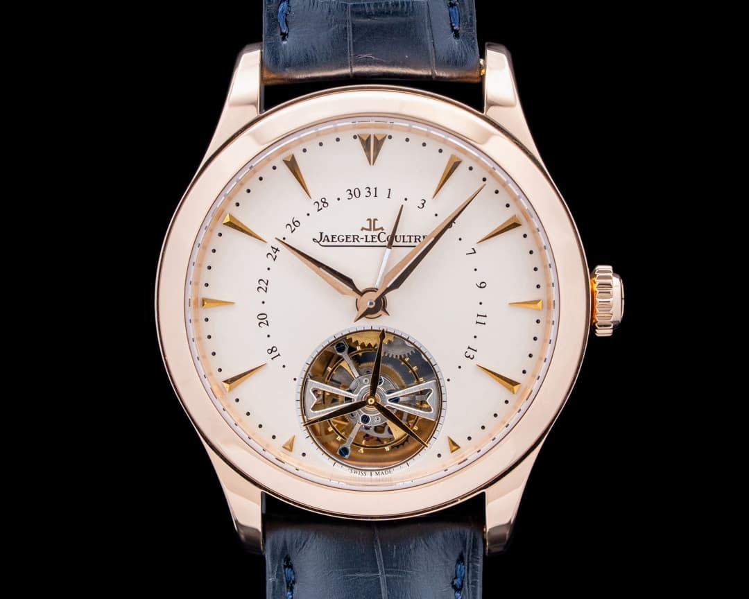 Jaeger-LeCoultre Q1652410 Master Date Tourbillon 18K Rose Gold Cream Dial