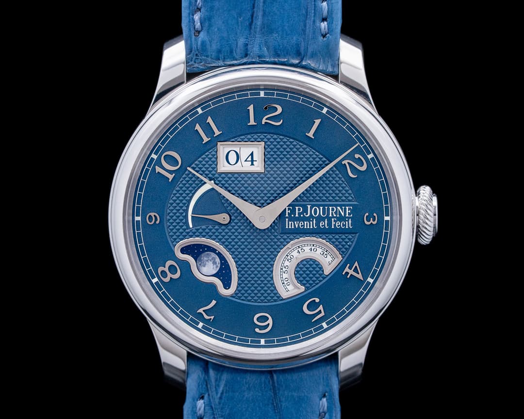 F.P. Journe DN Divine 40 Platinum Blue Guilloche Dial 2025