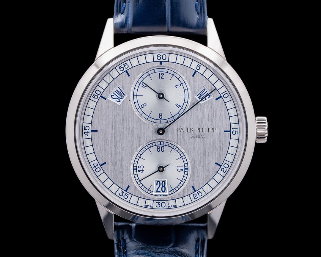 Patek Philippe 5235G Annual Calendar Regulator 18K White Gold Silver Dial