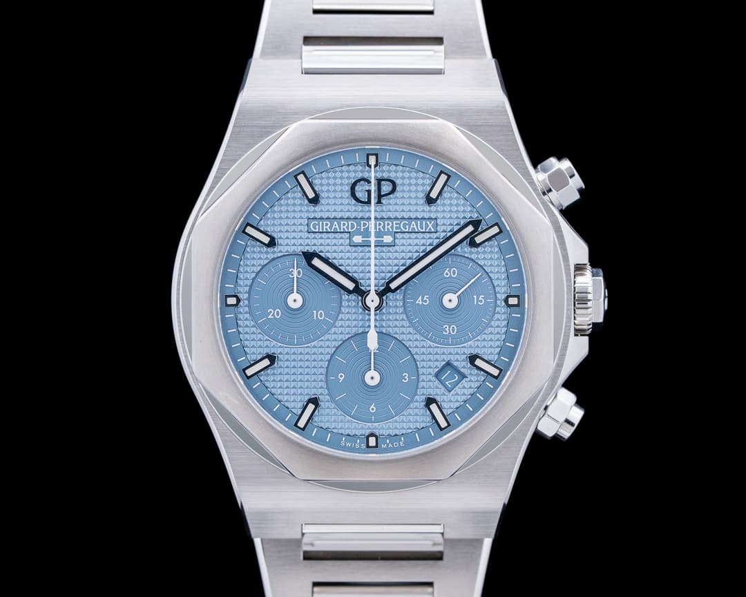 Girard-Perregaux Laureato Chronograph SS Ice Blue Dial LIMITED 2025
