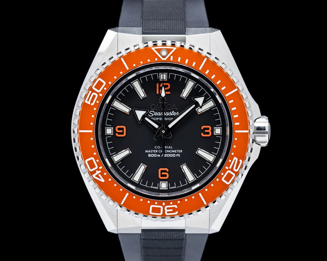 Omega Seamaster Planet Ocean 600M SS Black Dial