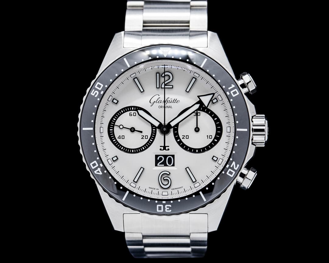 Glashütte Original SeaQ Chronograph SS Silver Dial 2026