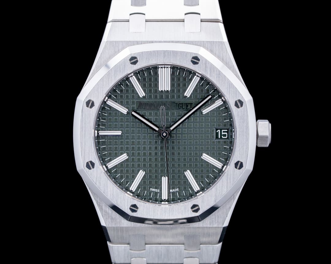 Audemars Piguet 15510ST Royal Oak SS Green Dial
