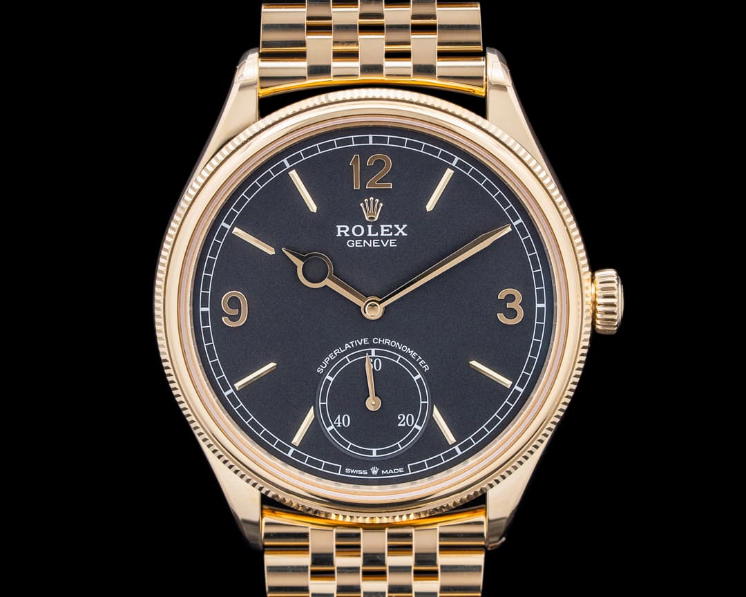 Rolex 52508 Perpetual 1908 18K Yellow Gold Black Dial 2026