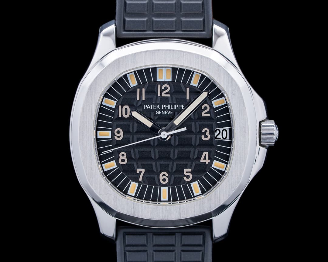 Patek Philippe 5065/1A-001 Aquanaut Jumbo SS Black Dial