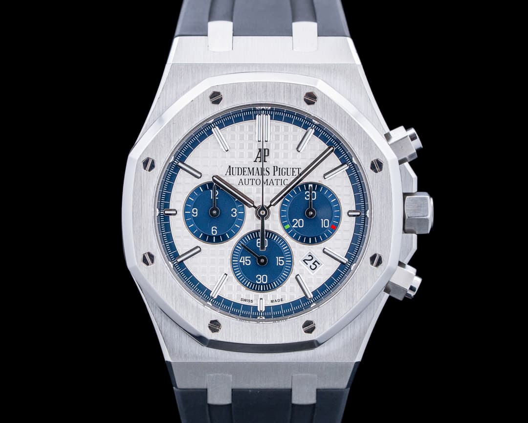 Audemars Piguet 26326ST Royal Oak Chronograph "Pride of Italy" SS Silver Dial LIMITED