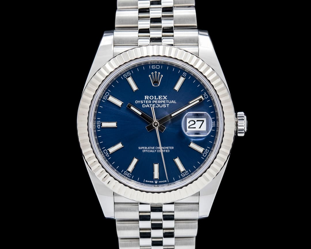 Rolex 126334 Datejust 41MM SS Blue Dial