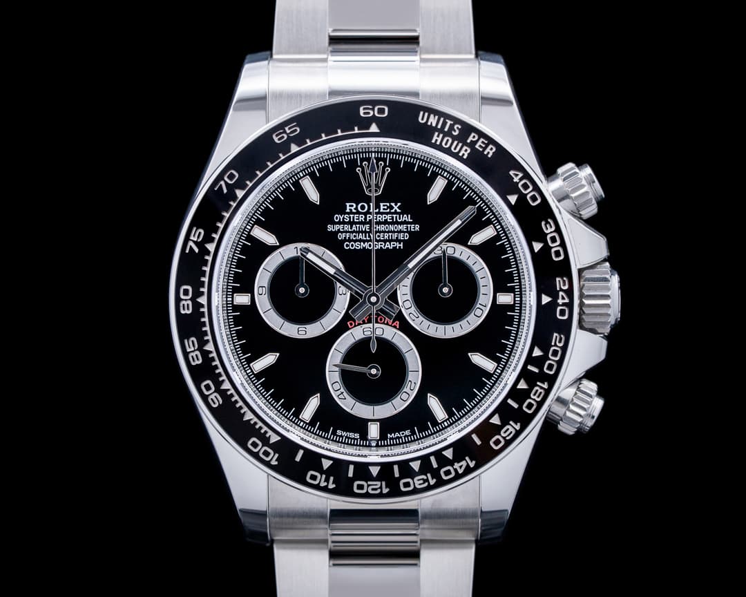 Rolex 126500LN Daytona SS Black Dial