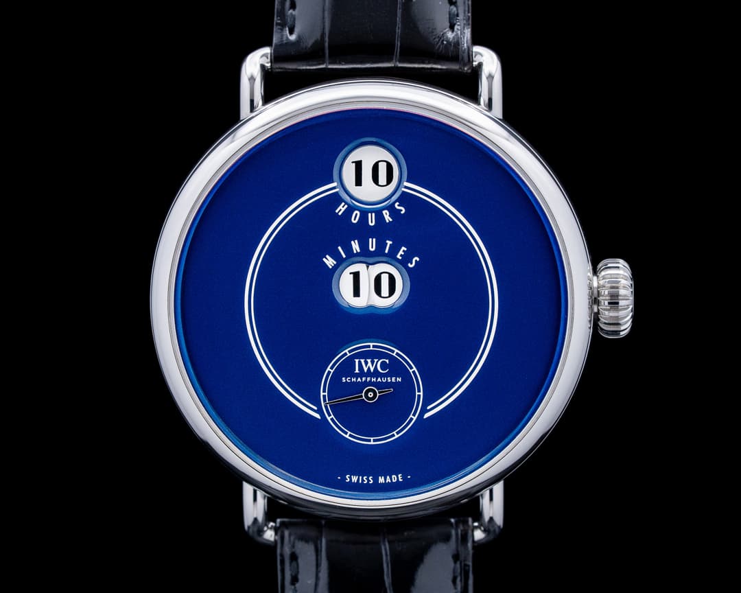 IWC IW505003 Tribute to Pallweber SS Blue Dial LIMITED