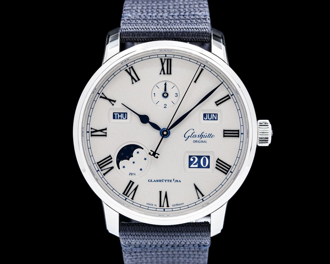 Glashütte Original Senator Excellence Perpetual Calendar SS Gray Dial
