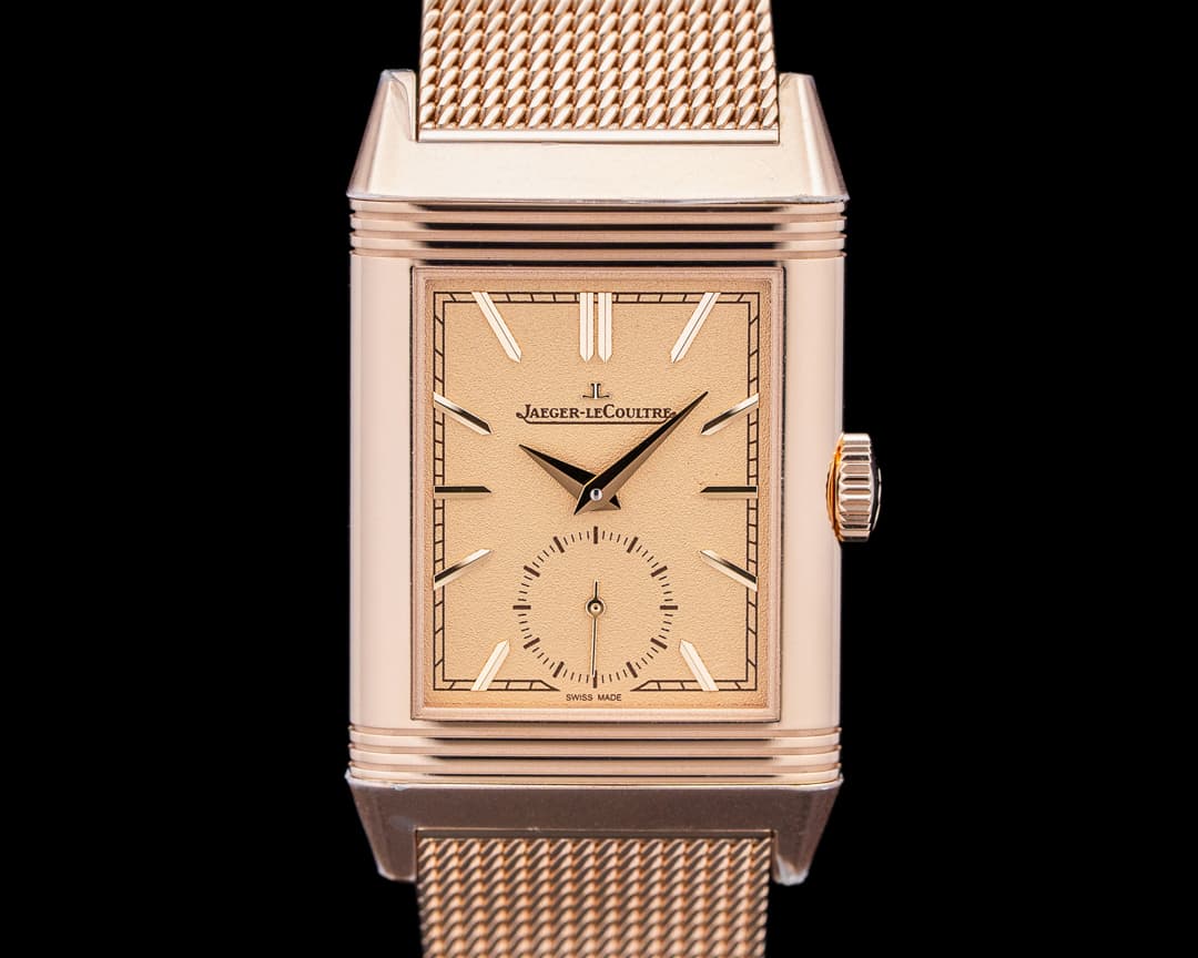 Jaeger-LeCoultre Reverso Tribute Monoface Small Seconds 18K Rose Gold Gold Dial 2026