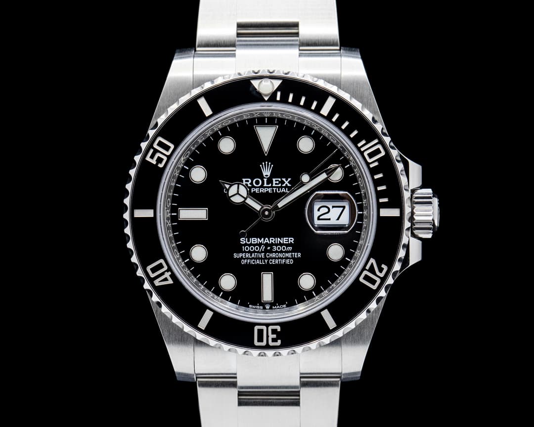 Rolex 126610LN Submariner Ceramic SS Black Dial UNWORN