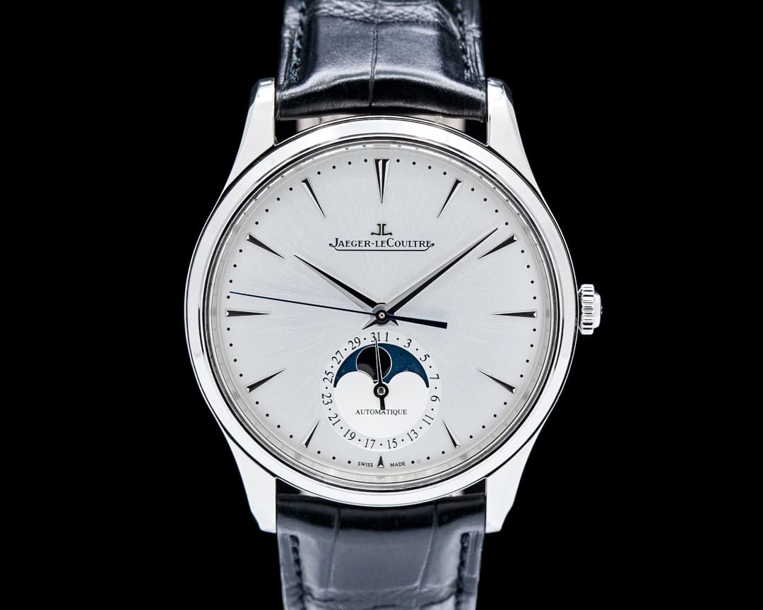 Jaeger-LeCoultre Q1368430 Master Ultra Thin Moon SS Silver Dial