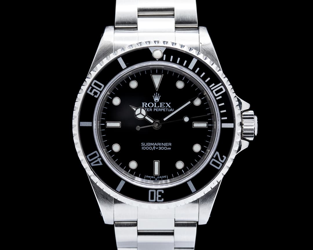 Rolex 14060 Submariner No-Date SS Black Dial Circa. 2006