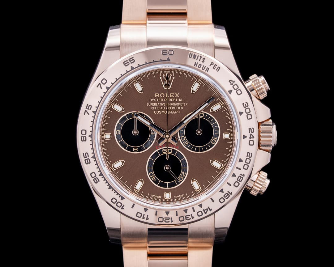 Rolex 116505 Daytona 18K Rose Gold Brown Chocolate Dial