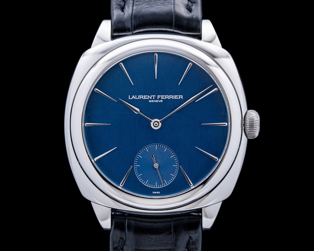 Laurent Ferrier Square Micro-Rotor 41MM SS Blue Dial
