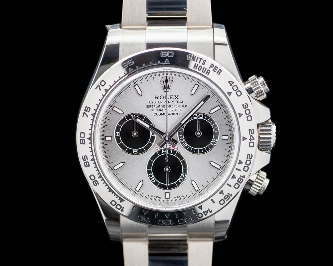 Rolex 126509 Cosmograph Daytona 18K White Gold Silver Dial 2025