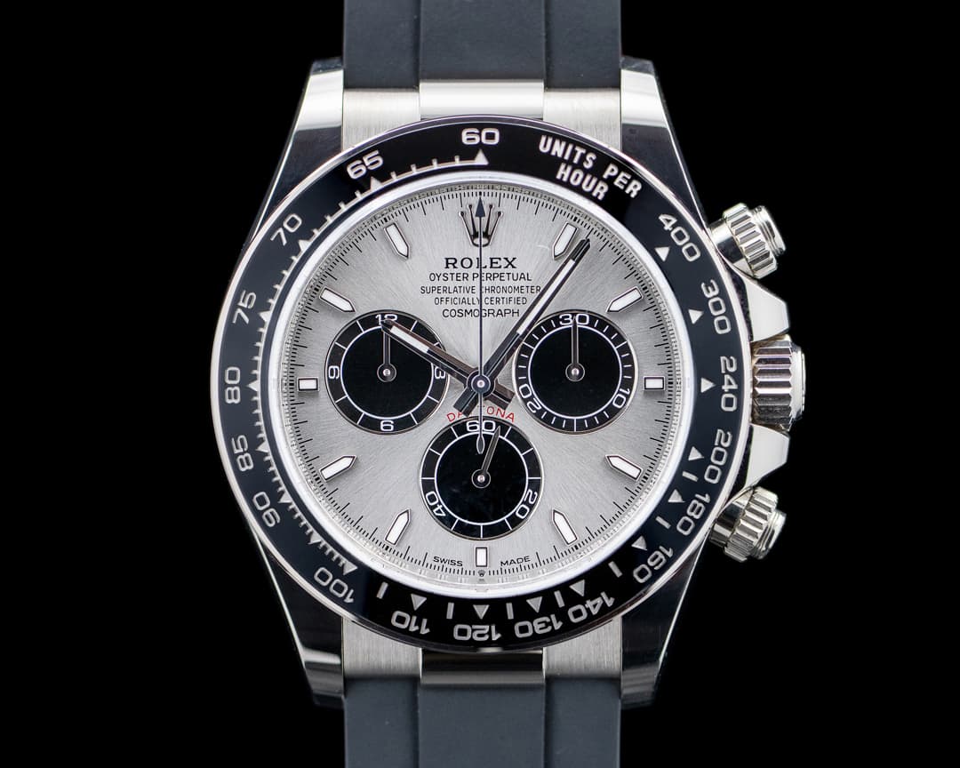 Rolex 126519LN Daytona Ceramic 18K White Gold Silver Dial