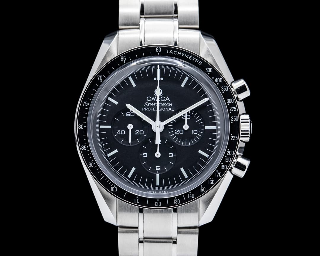 Omega Speedmaster Professional SS Black Dial