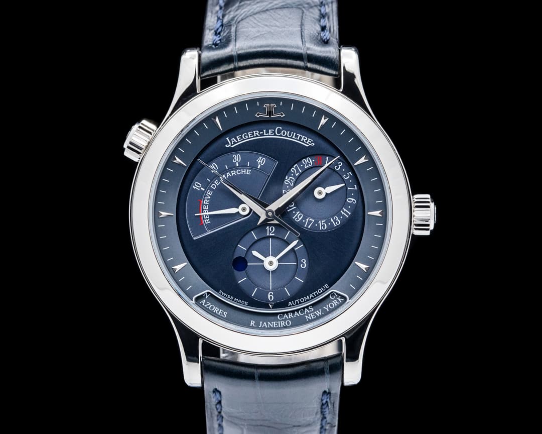 Jaeger-LeCoultre 142.6.92 Master Geographic Platinum Blue Dial LIMITED