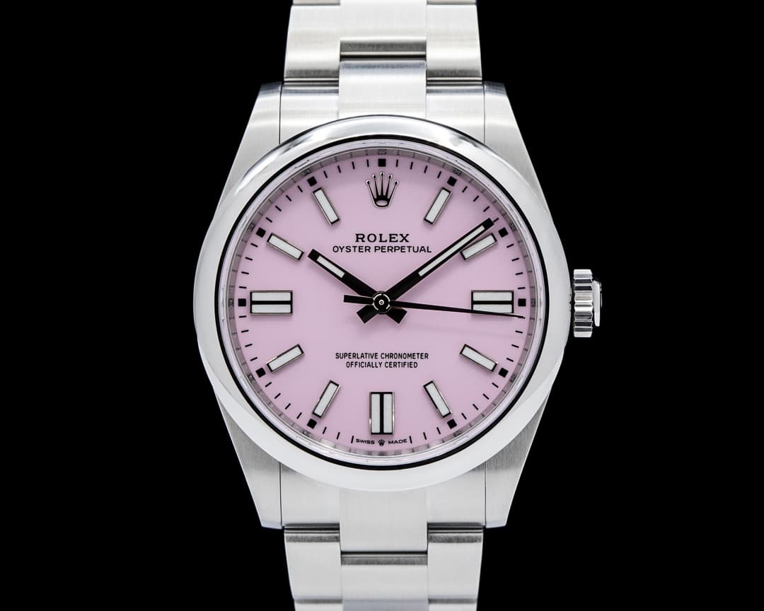 Rolex 134300 Oyster Perpetual 41 SS Pink Dial 2025