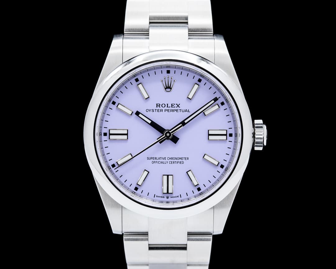 Rolex 134300 Oyster Perpetual 41 SS Lavender Dial 2025