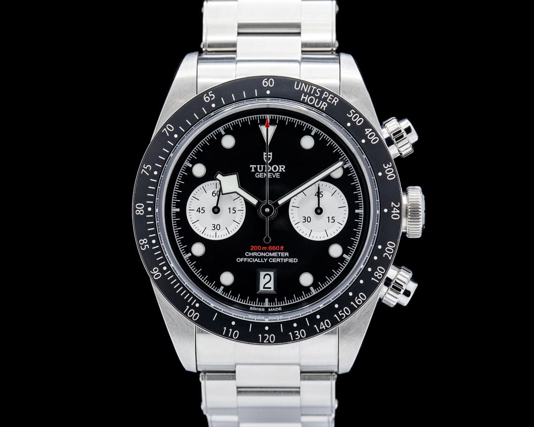 Tudor 79360N Black Bay Chronograph SS Black Dial