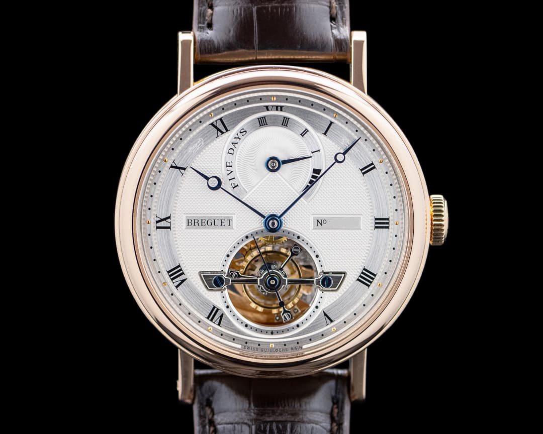 Breguet 5317BR Classique Tourbillon 18K Rose Gold Silver Dial