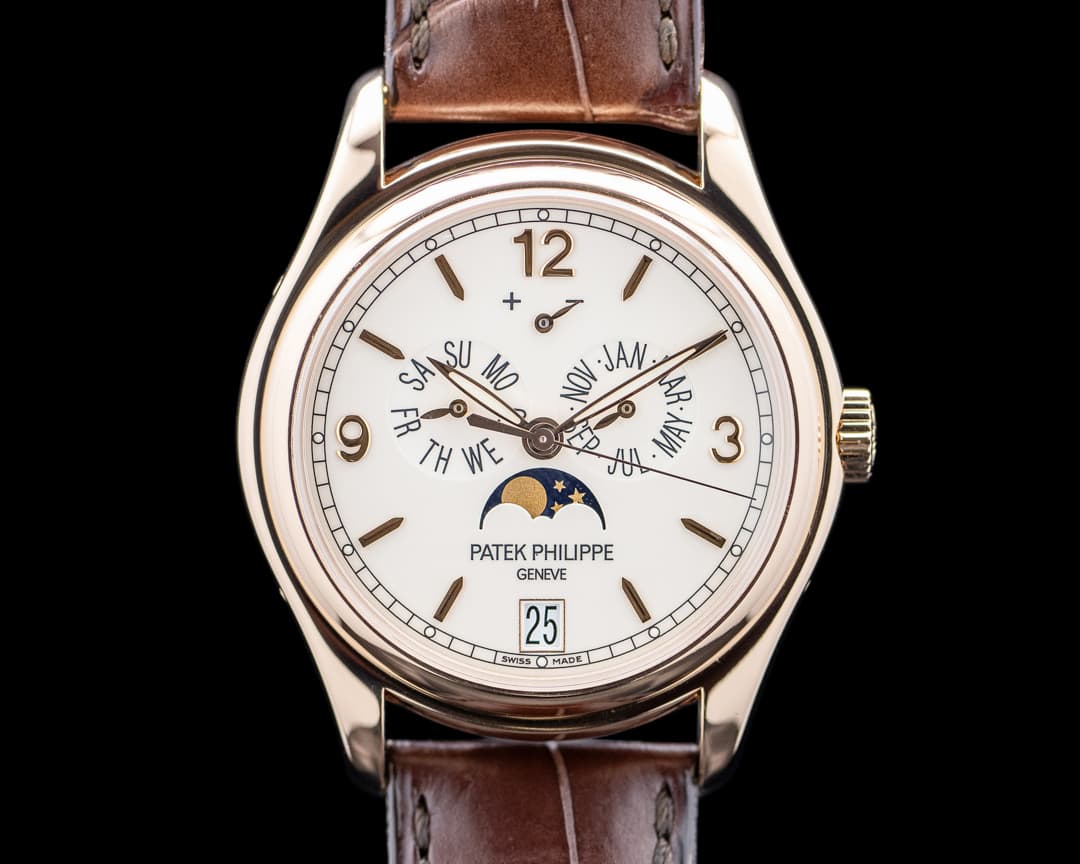 Patek Philippe 5146R Annual Calendar Moonphase 18K Rose Gold Cream Dial