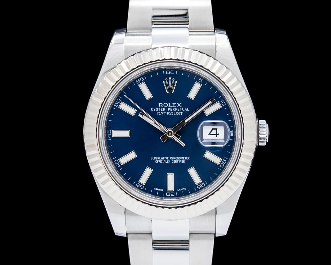 Rolex 116334 Datejust II SS Blue Dial
