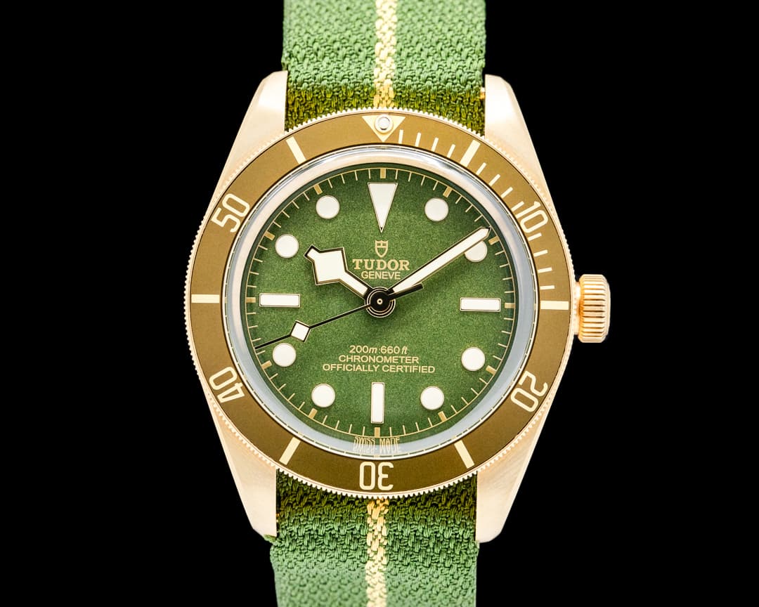 Tudor 79018V Black Bay Fifty-Eight 18K Yellow Gold Green Dial