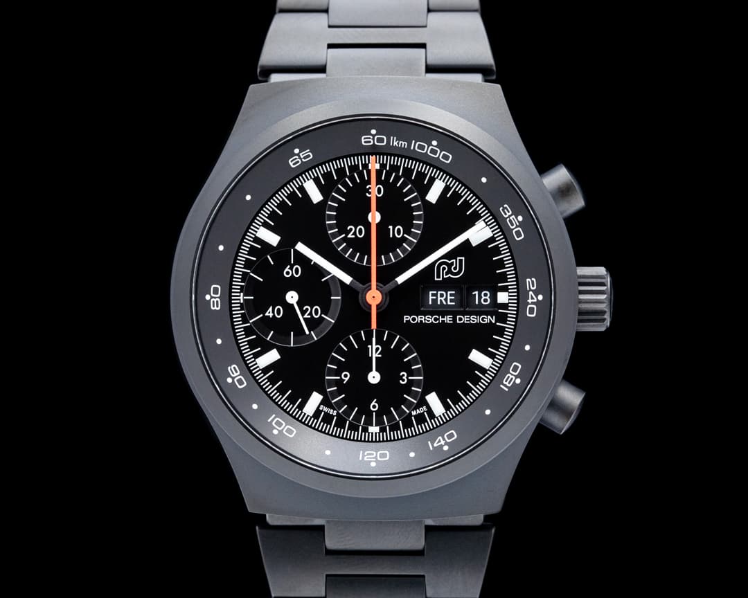 Porsche Design Chronograph 1 1972 Black Titanium Black Dial LIMITED